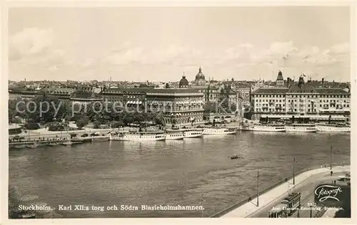 AK / Ansichtskarte Stockholm Stadtansicht Stockholm
