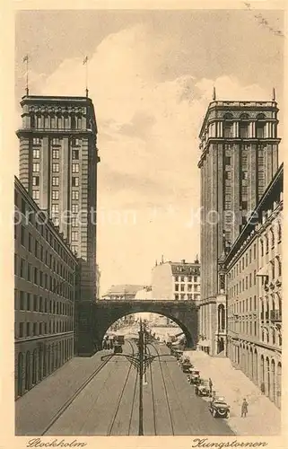 AK / Ansichtskarte Stockholm Kungstoenen Stockholm