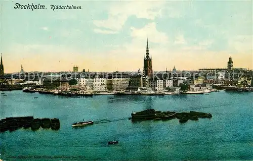 AK / Ansichtskarte Stockholm Riddarholmen Stockholm