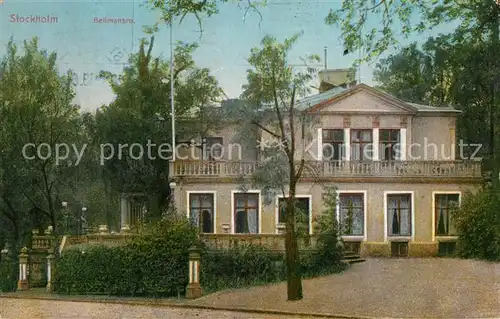 AK / Ansichtskarte Stockholm Bellmansro Stockholm