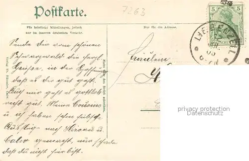 AK / Ansichtskarte Bad_Liebenzell Partie bei den Anlagen Kurort im Schwarzwald Bad_Liebenzell