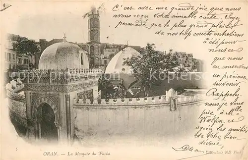 AK / Ansichtskarte Oran_Algerie La Mosque du Pacha Oran Algerie