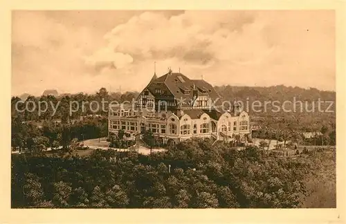 AK / Ansichtskarte Duisburg_Ruhr Kurhaus Pension Restauration Wolfsburg Duisburg Ruhr