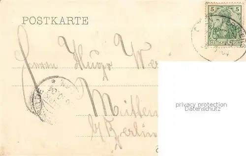 AK / Ansichtskarte Schleswig_Holstein Blick zur Kirche Schleswig_Holstein