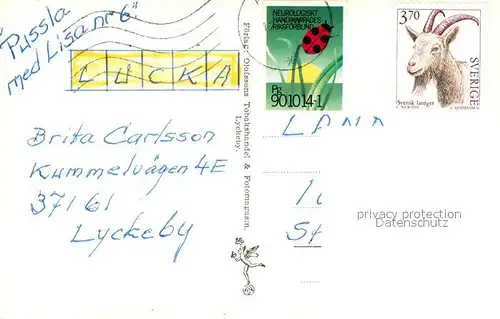 AK / Ansichtskarte Lyckeby Parti vid Lekplatsen 