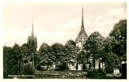 AK / Ansichtskarte Soederkoeping_oestergoetland Stadskyrkan Soederkoeping_oestergoetland