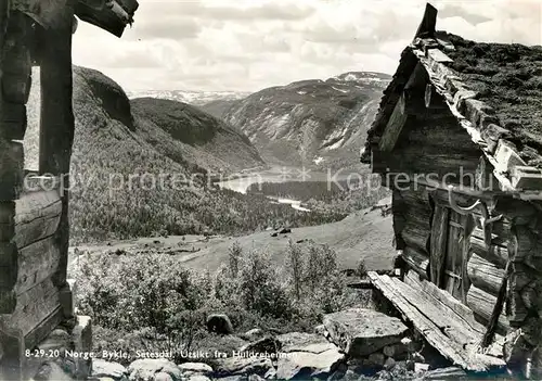 AK / Ansichtskarte Norge_Norwegen Bykle Utsikt fra Huldreheimen Norge Norwegen