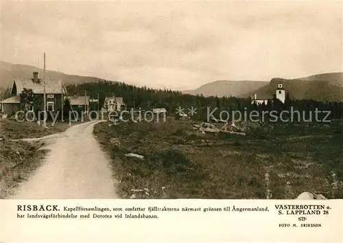 AK / Ansichtskarte Schweden Risbaeck Kapellfoersamlingen Schweden