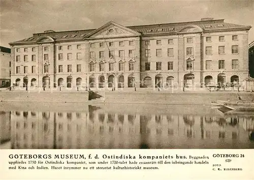 AK / Ansichtskarte Goeteborg Museum f. d. Ostindiska kompaniets hus Goeteborg