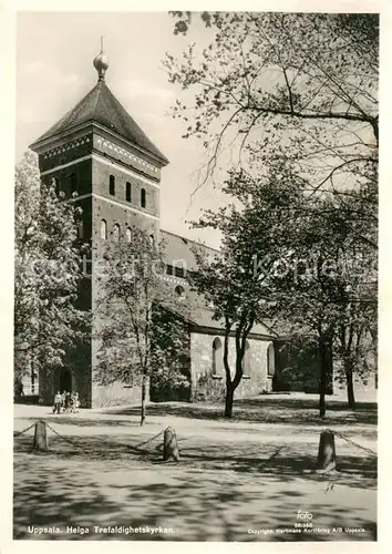 AK / Ansichtskarte Uppsala Helga Trefaldighetskyrken Uppsala