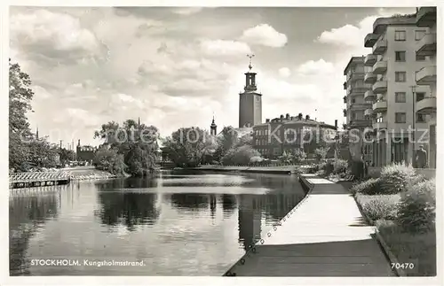 AK / Ansichtskarte Stockholm Kungsholmsstrand Stockholm