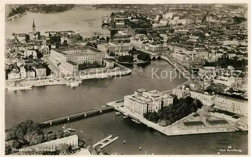 AK / Ansichtskarte Stockholm Stroemmen Stockholm