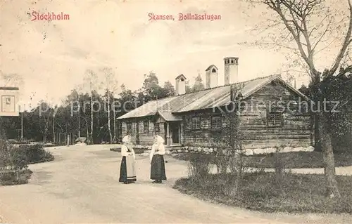 AK / Ansichtskarte Skansen_Stockholm Bollnaesstugan Skansen_Stockholm