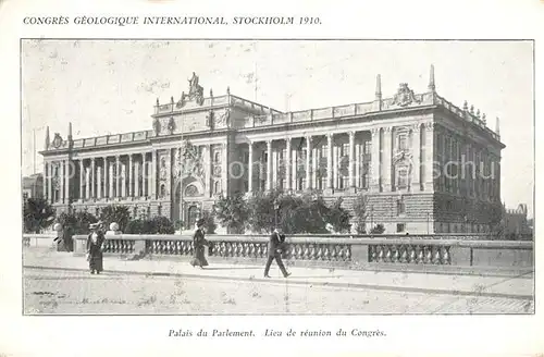 AK / Ansichtskarte Stockholm Palais du Parlement  Stockholm