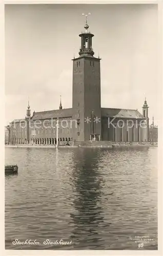 AK / Ansichtskarte Stockholm Stadshuset Stockholm