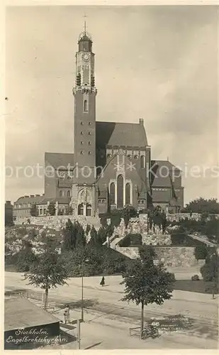 AK / Ansichtskarte Stockholm Engelbrechtskyrkan Stockholm