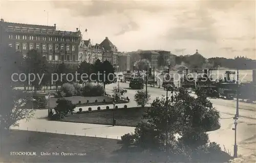 AK / Ansichtskarte Stockholm Operaterrassen Stockholm