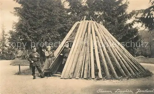 AK / Ansichtskarte Skansen_Stockholm Lappkaeta Jaemtland Skansen_Stockholm