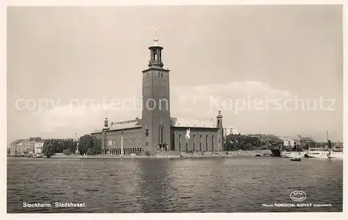 AK / Ansichtskarte Stockholm Stadshuset Stockholm