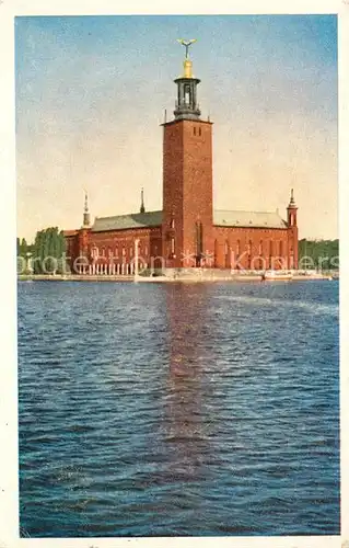 AK / Ansichtskarte Stockholm Stadshuset Stockholm