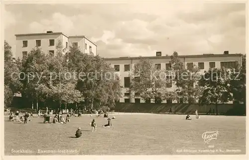 AK / Ansichtskarte Stockholm Eastman Institutet Stockholm