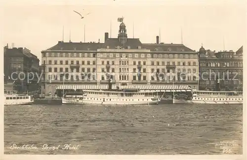 AK / Ansichtskarte Stockholm Grand Hotel Stockholm