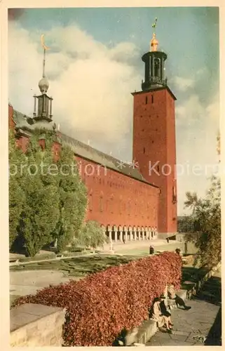 AK / Ansichtskarte Stockholm Stadshuset Stockholm