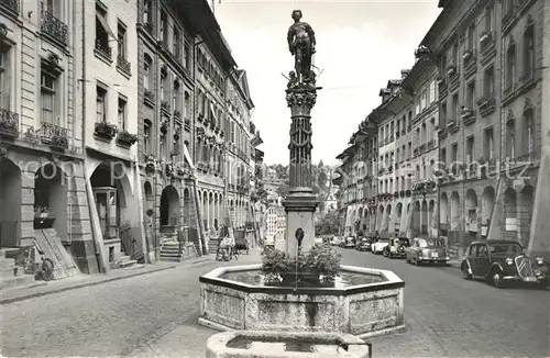 AK / Ansichtskarte Bern_BE Gerechtigkeitsgasse Gerechtigkeitsbrunnen  Bern_BE