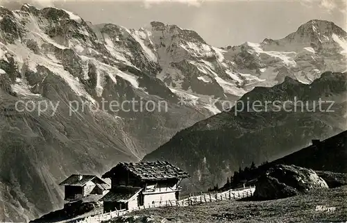 AK / Ansichtskarte Muerren_BE Panorama Muerren_BE