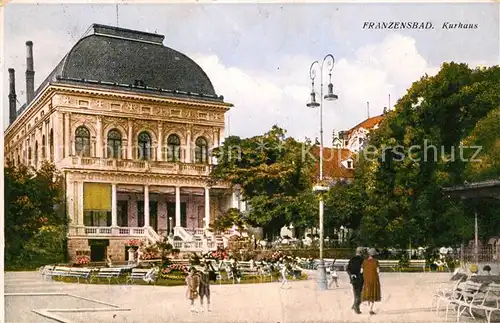 AK / Ansichtskarte Franzensbad_Tschechien Kurhaus Franzensbad_Tschechien
