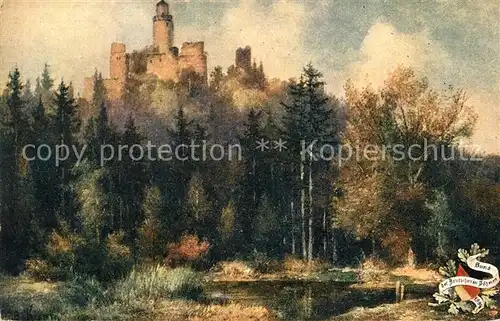 AK / Ansichtskarte Teplitz Schoenau_Sudetenland_Bad Burg Teplitz Schoenau_Sudetenland