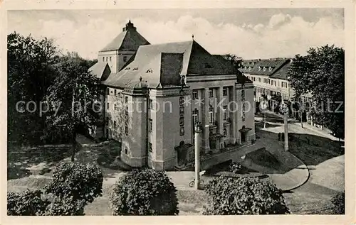 AK / Ansichtskarte Franzensbad_Tschechien Neues Stadttheater Franzensbad_Tschechien
