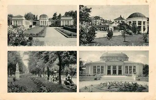 AK / Ansichtskarte Franzensbad_Tschechien Sanatorium Wandelhalle Kurpark  Franzensbad_Tschechien
