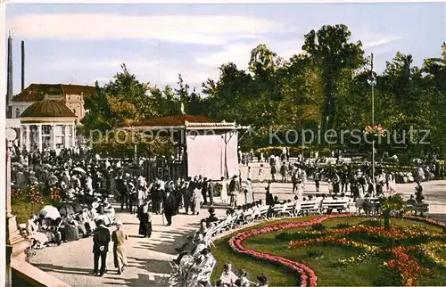 AK / Ansichtskarte Frantiskovy_Lazne Kurpark Kurkonzert Frantiskovy_Lazne