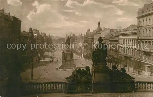 AK / Ansichtskarte Prag_Prahy_Prague Stadtansicht Denkmaeler Prag_Prahy_Prague