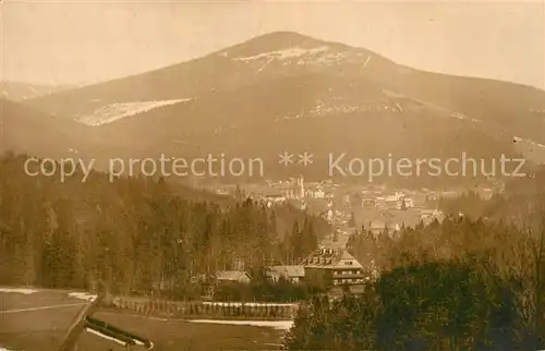 AK / Ansichtskarte Krkonose_Harrachov Panorama Krkonose Harrachov