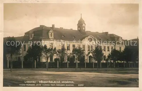 AK / Ansichtskarte Liberec Delostrelecka Kasarna Liberec