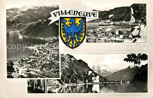 AK / Ansichtskarte Villeneuve_FR Panorama Strandrestaurant Villeneuve_FR