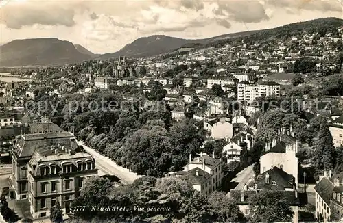 AK / Ansichtskarte Neuchatel_NE Panorama Neuchatel NE