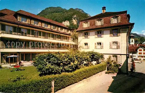 AK / Ansichtskarte Gersau_Vierwaldstaettersee Erholungsheim Hof Gersau_Vierwaldstaettersee