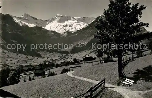 AK / Ansichtskarte Adelboden Hoernliweg Steghorn Wildstrubel Adelboden