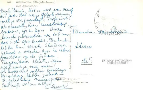 AK / Ansichtskarte Stiegelschwand_Adelboden Albristhorn Winterpanorama Stiegelschwand Adelboden