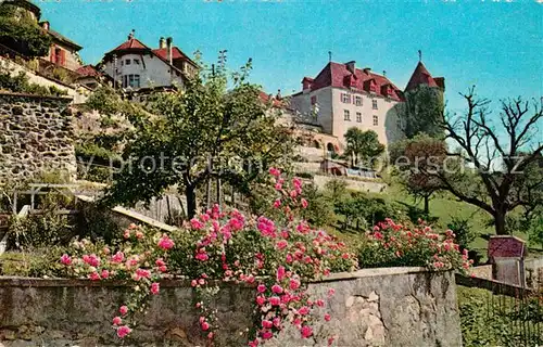 AK / Ansichtskarte Gruyeres_FR Schloss Gruyeres FR