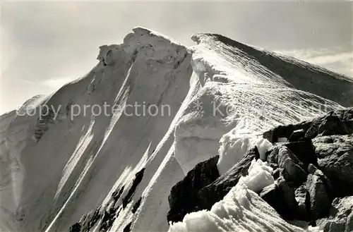 AK / Ansichtskarte Mont_Blanc_de_Cheilon Gipfelgrat Schneewaechte Mont_Blanc_de_Cheilon