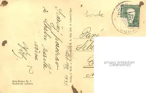 AK / Ansichtskarte Cheb_Eger Nikolaus Kirche 