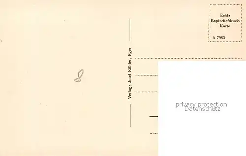 AK / Ansichtskarte Cheb_Eger Muenster 