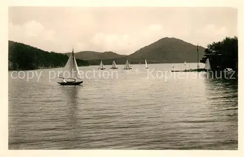 AK / Ansichtskarte Doksy_Hirschberg_See  Sankt Splavy Segelboote  Doksy_Hirschberg_See 