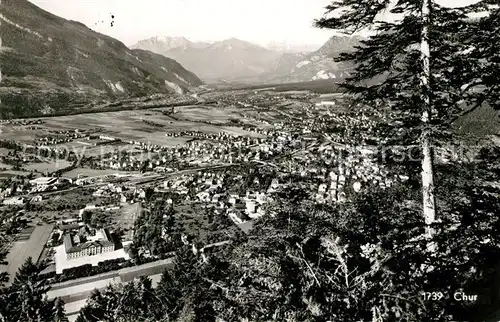 AK / Ansichtskarte Chur_GR Panorama Chur_GR