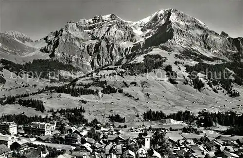 AK / Ansichtskarte Adelboden Panorama Grosslohner Adelboden