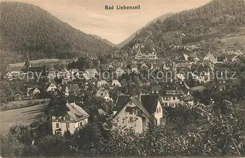 AK / Ansichtskarte Bad_Liebenzell Panorama Kurort im Schwarzwald Bad_Liebenzell